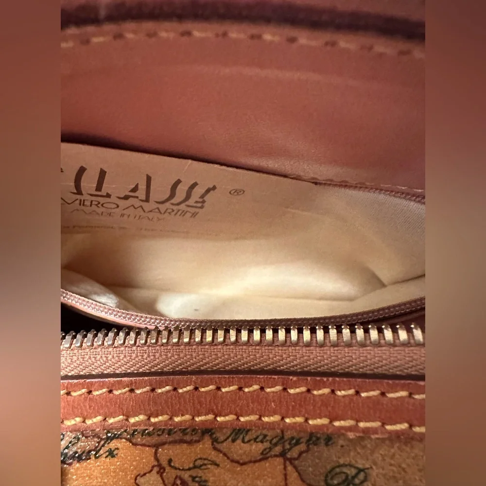 Alviero Martini Leather Travel Satchel - Picture 7 of 7